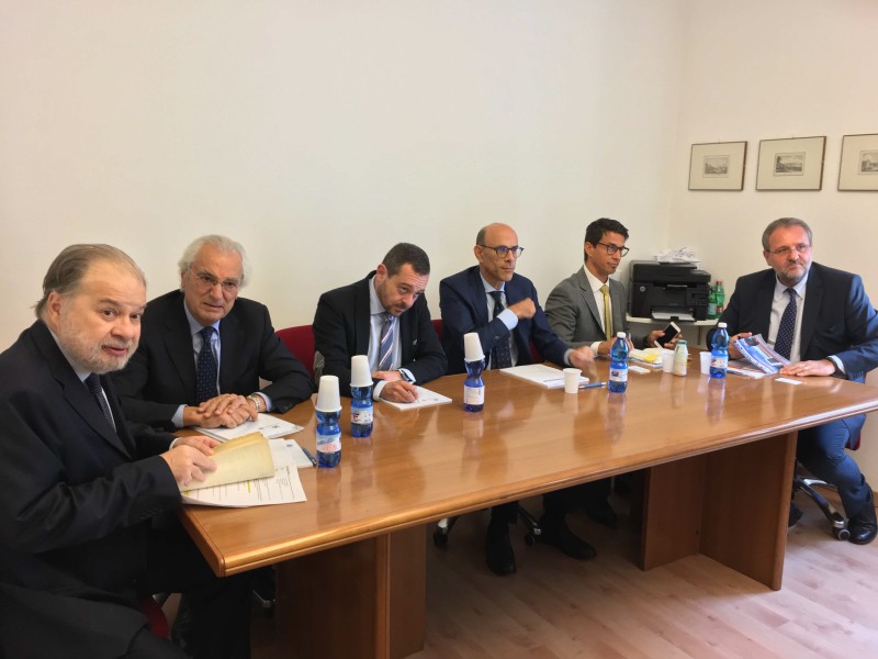Da sinistra: Jean Francois Daher, Sebastiano Grasso, Umberto Ruggerone, Andrea Gentile, Massimiliano Montalti e Luigi Terzi.