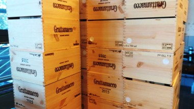 La filiera vinicola di Collemassari tracciata al 100%