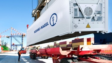Kuehne+Nagel misura l'efficienza delle reti di trasporto container