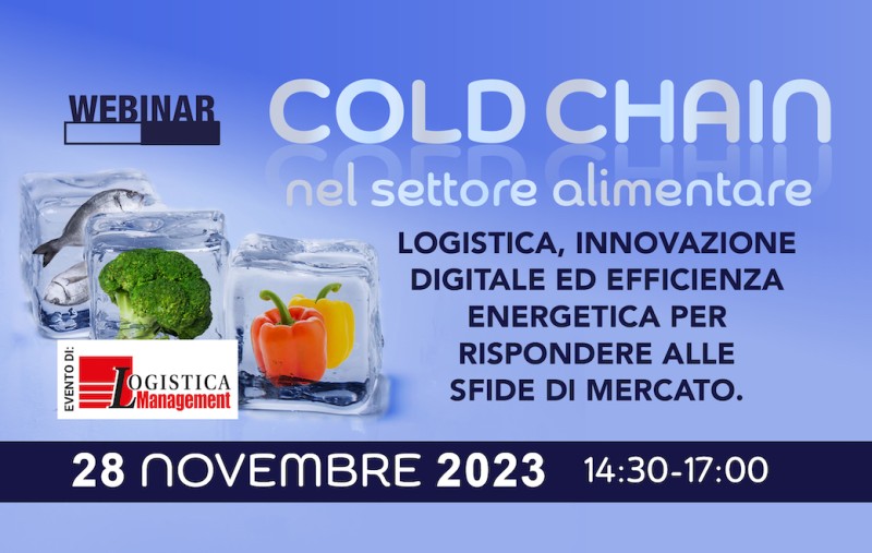 webinar cold chain alimentare - logistica management novembre 2023