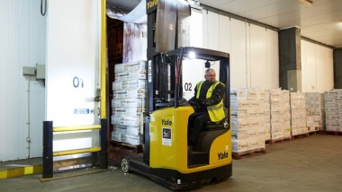 I carrelli Yale in funzione a -23 °C