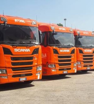 Veicoli Scania a LNG Brivio & Viganò