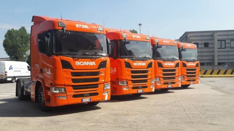 Veicoli Scania a LNG Brivio & Viganò
