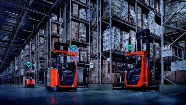 I carrelli Toyota diventano Smart Trucks