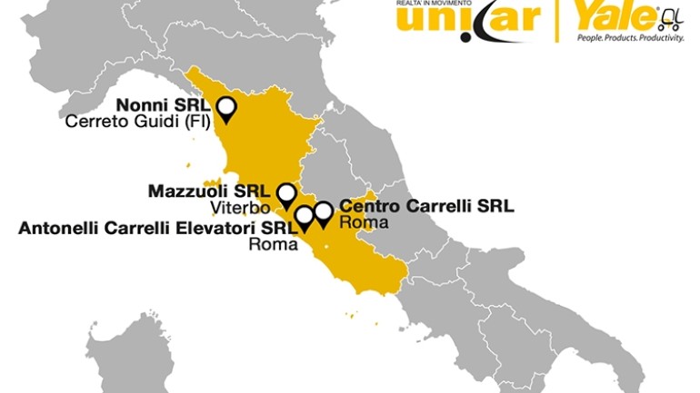 La rete Unicar-Yale si estende al centro Italia