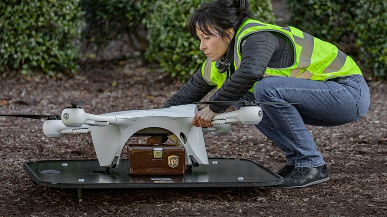 Consegna con droni: UPS fa il primo passo