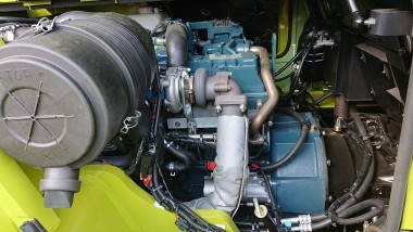 Clark presenta il motore diesel Kubota di livello 5