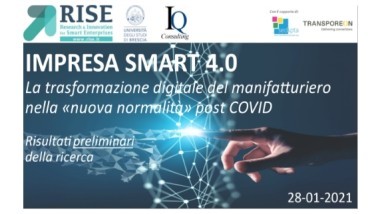 Impresa Smart 4.0: risultati preliminari della ricerca RISE