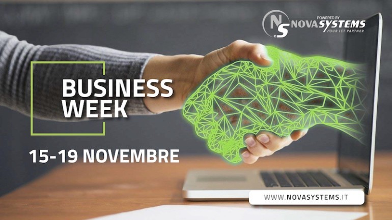 Business Week di Nova Systems: al via la III edizione