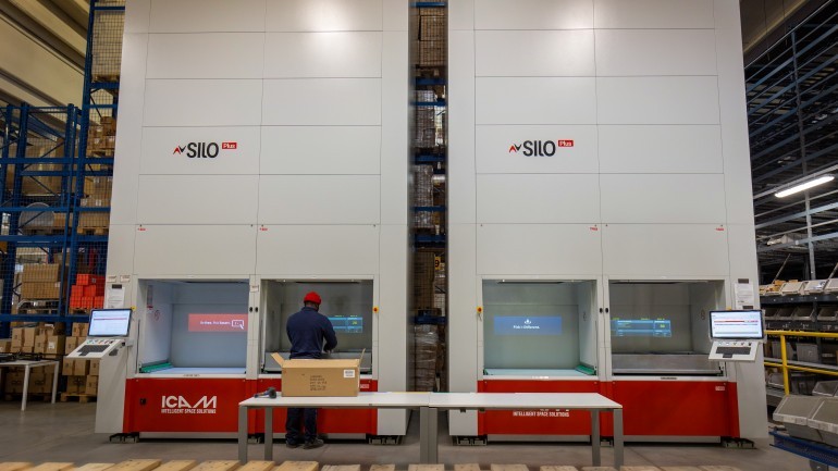 Gabbiano, l’Order Picking mette le ali con i magazzini SILO Plus 