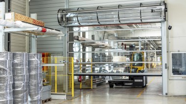 Quando le porte industriali mettono il turbo