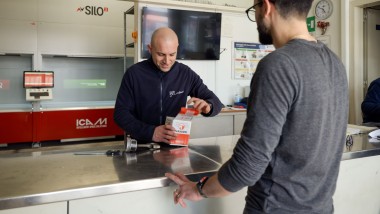 Alberto Drusi sceglie i magazzini verticali di ICAM