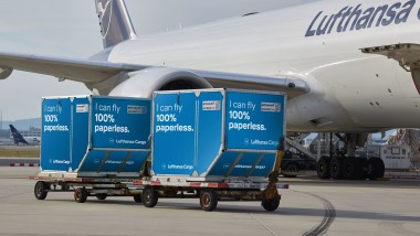 Lufthansa Cargo e Kuehne+Nagel pionieri nel trasporto paperless