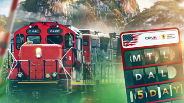 CEVA Logistics spedisce su rotaia il carico di Formula 1