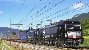 Un treno pendolare dedicato alle merci