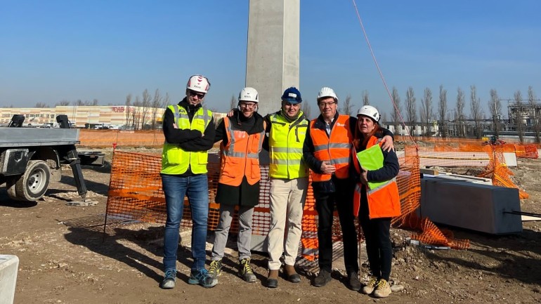 GLP AVVIA I LAVORI  DI UN NUOVO IMMOBILE A LANDRIANO