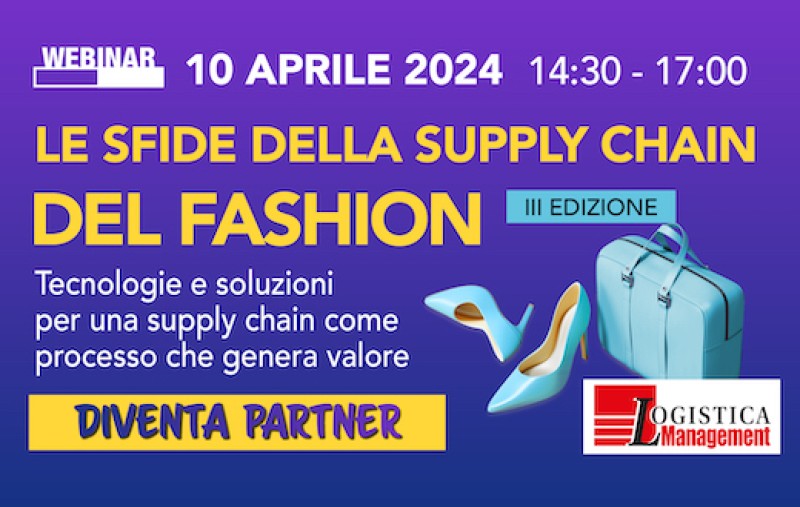 webinar supply chain fashion, Logistica Management 2024