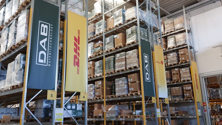 Nuova certificazione per il sito DHL di Dab Pumps