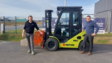 Clark avvia una collaborazione con Schauer Gabelstapler