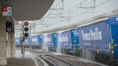 INTERPORTO PADOVA: PARTITO IL PRIMO TRENO per LIVORNO GUASTICCE