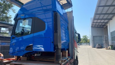 testare veicoli commerciali pesanti a zero emissioni