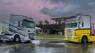 La nuova area di sosta secondo gli standard europei