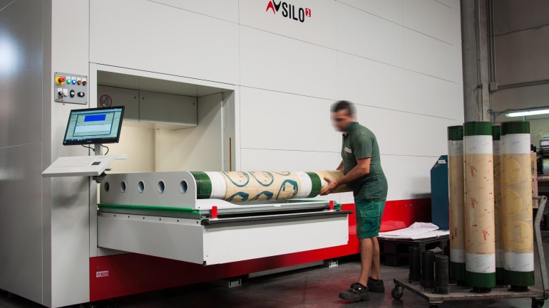 H1 - SILO²: la cassaforte dei materiali per la stampa flexo