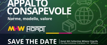 Appalto consapevole: l’evento di ManHandWork e ADAPT