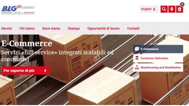 Nuovi web e look per BLG Logistics Solutions Italia