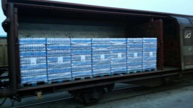 Premiato il treno d'acqua di San Pellegrino