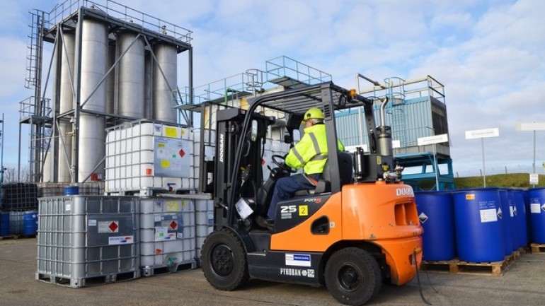 Witton Chemicals sceglie i carrelli “ATEX”