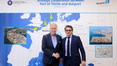 Accordo strategico tra il porto di Trieste e il  Duisport