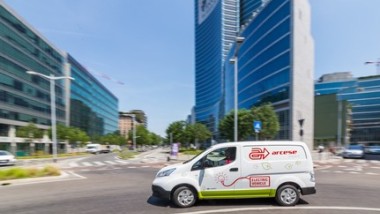 Ultimo miglio: mezzi full electric per Arcese